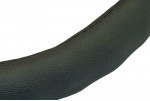 Оплетка руля кожа 2107-2107, 2121, 2141, ГАЗ (39-40 см) под пальцы, черная Avtogen