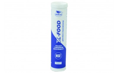Смазка для пресс-грануляторов X-Food 3017-2 (NSF H1) картридж 400 мл VMPAUTO