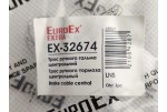 Трос приводу ручного гальма Lanos, Sens (переднiй, центральний) EX-32674 EuroEx