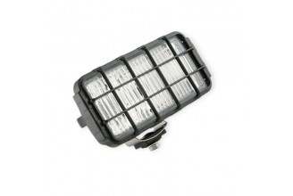 Фара противотуманная прямоугольная 182х86мм H3 12-24В 70W решетка белая WESEM