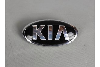 Емблема Kia Sportage 4 GT Line 1.6 T-GDi в передній бампер оригінал б/у