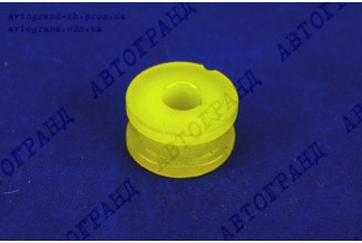 Подушка протишумова важелів КПП УАЗ 452 (без металевої втулки) поліуретан жовтий