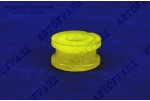 Подушка протишумова важелів КПП УАЗ 452 (без металевої втулки) поліуретан жовтий