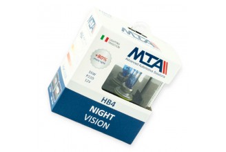 Автолампа HB4 12V 51W MTA Night Vision 80% (2шт)