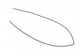 Кембрик термоусадочный 100 см, d= 3 коричневый