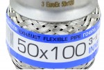 Гофра глушителя 50x100 (3-х слойная) EuroEx