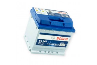 Аккумулятор BOSCH 52Ач 470А S4 (L1) (0) Евро правый плюс (2 года гарантии)
