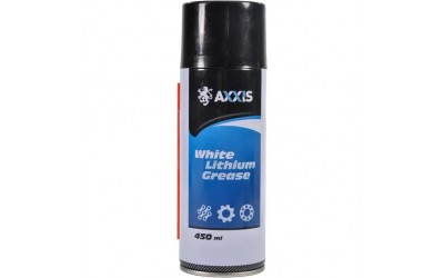 Смазка-спрей литиевая белая (Axxis) 450гр.