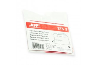 Шпатель резиновые APP STS красные к-т 3шт (5x6x9cm, 7x8x9cm, 12x11x9cm)