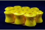 Втулки реактивных тяг 2121, 21213 полиуретан желтый (к-кт 10 шт)