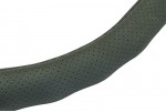 Обплетення керма шкіра Газель, УАЗ (41-42 см) під пальці, з перфорацією, чорна Avtogen