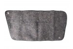 Утеплитель радиатора УАЗ 469 Улучшенный черный с отверстиями под крепление (Ватин, Экокожа)