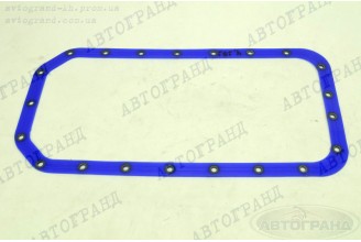 Прокладка масляного картера ГАЗ 31029, 3302 (ЗМЗ 402 дв) (синий, с пресс шайбами) силикон Аналог