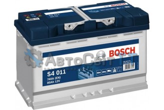 АКБ 80-А/Ч (Bosch) S4 (R+) (740А)