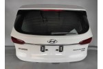 Крышка багажника Hyundai Santa Fe 4 ТМ (2018-2021) дорест 2.2 D под электропривод (без фонарей, подсветки номера)) оригинал б/у