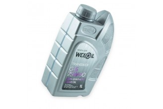 Олива трансмісійна Wexoil 75W-90 GL-5 Transwex (1л)