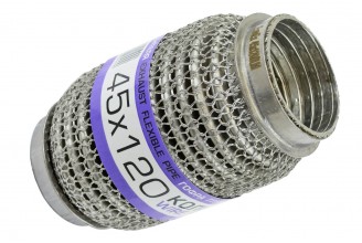 Гофра глушителя 45x120, кольчуга (интерлок) EuroEx