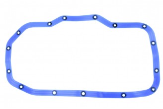 Прокладка масляного картера ГАЗ 3110,3302 (ЗМЗ 405,406 дв) (синий, с пресс шайбами) силикон Аналог