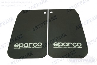 Брызговик Большой Черный (к-кт 2 шт) SPARCO