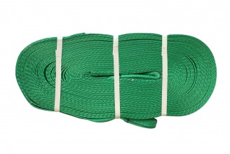 Трос буксировочный 9т 30м (зеленый)