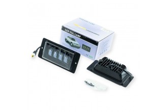 Фара противотуманная 2110-2115 LED 40W 4 диодных элементов металлический корпус (к-кт 2 шт) BLASKAR Фара противотуманная 2110-2115 LED 40W 4 диодных элементов металлический корпус (к-кт 2 шт) BLASKAR
