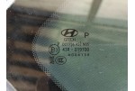 Стекло глухое Hyundai Santa Fe 4 ТМ (2018-2021) дорест 2.2 D заднее правое оригинал б/у