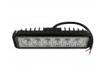 Фара светодиодная (6 led, дополнительная с крепежом, прямоугольная) арт. LKT-YZ-004
