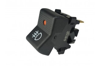 Кнопка (клавиша) противотуманного фонаря 2107 заднего с подсветкой (4 контакта) SKADI