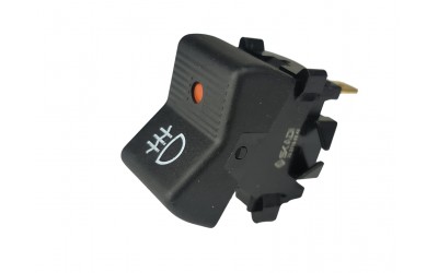 Кнопка (клавиша) противотуманного фонаря 2107 заднего с подсветкой (4 контакта) SKADI