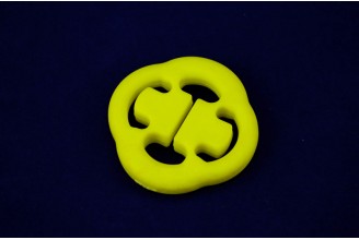 Подушка подвески глушителя 2108, 2113-2115, 2170, Ланос, 412 (пряник) полиуретан желтый