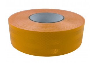Лента светоотражающая 5 cm*50 m желтая (обычный тип) SKADI