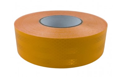 Лента светоотражающая 5 cm*50 m желтая (обычный тип) SKADI