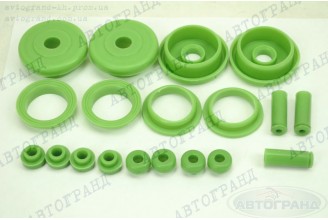 Ремкомплект клапанной крышки ГАЗ 3110, 3302 (ЗМЗ 405, 406, 409 дв) (зеленый) силикон Аналог