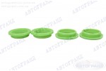 Ремкомплект свічкового колодязя ГАЗ 3302 (ЗМЗ 406 дв) (новий зразок) (зелений) силікон ПТП
