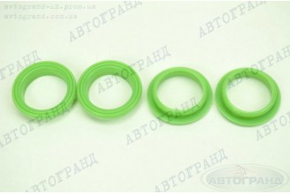 Ремкомплект свічкового колодязя ГАЗ 3302 (ЗМЗ 406 дв) (новий зразок) (зелений) силікон ПТП