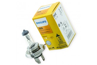 Автолампа H4 12V 60, 55 (43) PHILIPS Premium 30% P.R.C