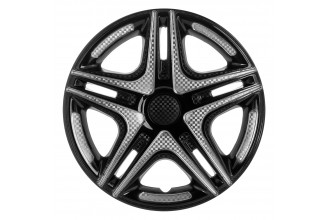Колпак колесный Дакар Super Black (карбон) (к-кт 4 шт) R13 STAR