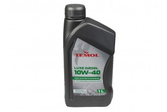 Масло моторное полусинтетическое 10W40 1л. Luxe Diesel API CG-4/CF/CF-4/SJ TEMOL