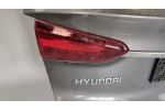 Кришка багажника Hyundai Santa Fe 4 ТМ (2018-2021) дорест 2.2 D під електропривод (без ліхтарів, підсвічування номера) оригінал б/у