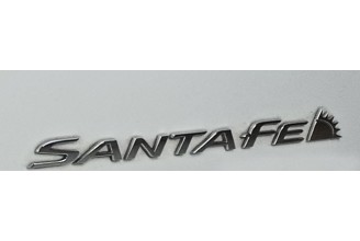 Эмблема крышки багажника Hyundai Santa Fe 4 ТМ (2018-2021) дорест 2.2 D SANTA FE оригинал б/у