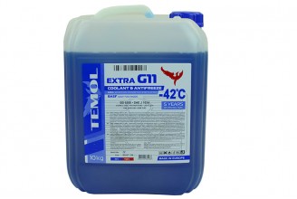 Антифриз синій 10л -42°С G-11 TEMOL Extra
