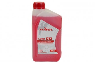 Антифриз червоний 1л -42 ° С G-12 TEMOL Luxe