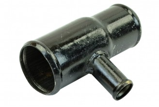 Трубка радиатора ГАЗ 3302 соединительная (металл крашенный) (чайник) Аналог