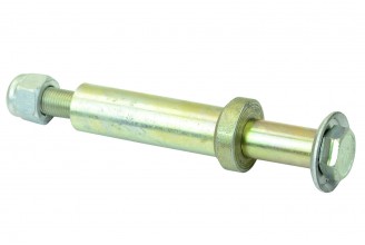 Болт амортизатора 2101-2107 заднего (втулка разрезная 20мм, 2 шайбы, гайка) (М12Х1,25Х140) БелЗАН