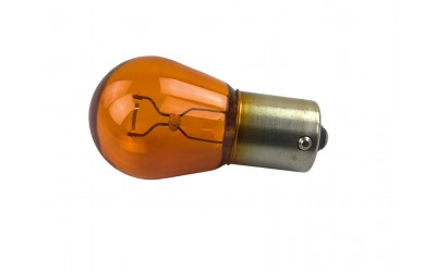 Лампа розжарювання 12v PY21W BAU15s одноконтактная помаранчева зміщений центр OSRAM