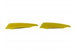 Спойлер двірника жовтий з наклейками (к-кт 2 шт)
