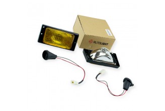 Фара противотуманная 2110-2115 желтая (к-кт 2 шт) AutoLight Фара противотуманная 2110-2115 желтая (к-кт 2 шт) AutoLight