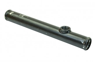 Трубка радіатора сполучна ГАЗ 31029 (ЗМЗ 406 дв) метал під датчик (довгий) 300mm