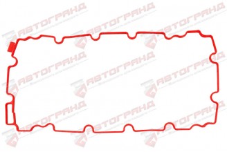 Прокладка маслянного картера ГАЗ 3302 (Cummins 2.8 дв) (силикон красный) ПТП