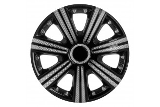 Колпак колесный DTM Super Black (карбон) R13 (к-кт 4 шт) STAR